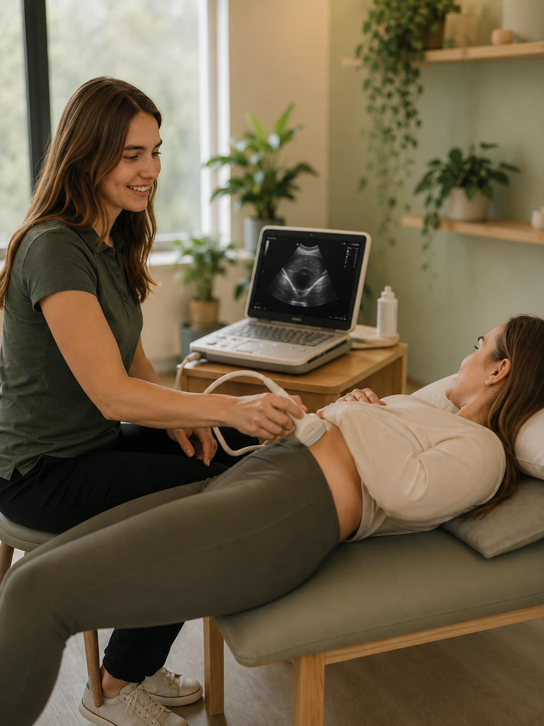Ultraschall Biofeedback