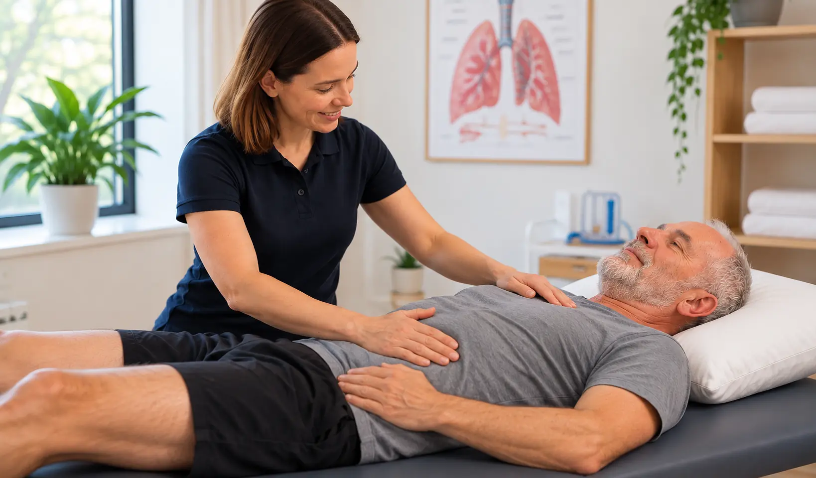 [KI] Atemtherapie in der Physiotherapie
